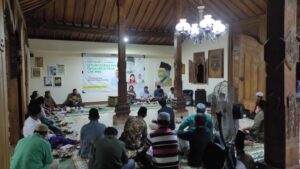 DISKUSI PUBLIK : Warga nahdliyin dan berbagai elemen lain mengikuti diskusi publik sekaligus peluncuran buku "Mata Air Indonesia Maju; Sebuah Bungan Rampai Gagasan Kepada Cak Imin.